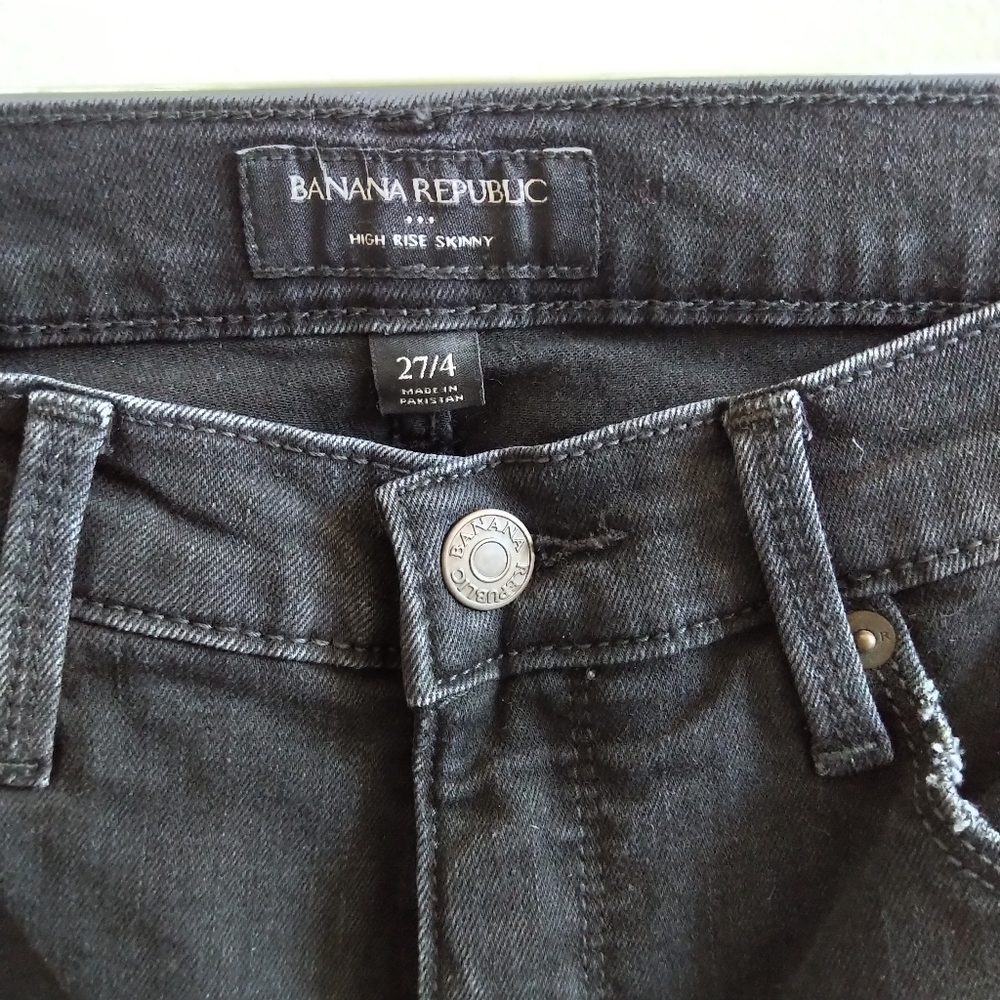 BRF High Rise Black Skinny Jeans - Picture 2 of 9